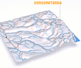 3d view of Kongo-Matanda