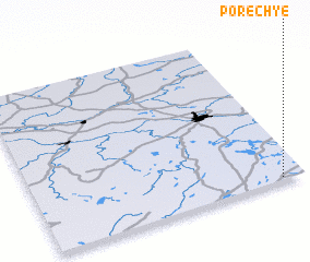 3d view of Porechʼye