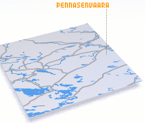 3d view of Pennasenvaara