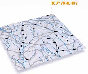 3d view of Novyy Bachoy