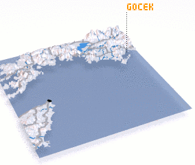 3d view of Göcek