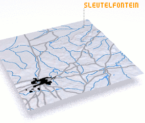 3d view of Sleutelfontein