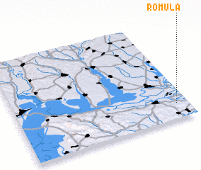 3d view of Romula