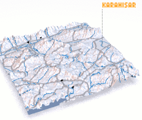 3d view of Karahisar
