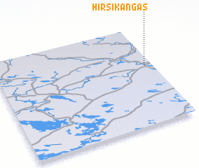 3d view of Hirsikangas