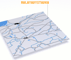 3d view of Malaya Vystavka