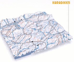 3d view of Karadiken