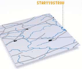 3d view of Staryy Ostrov
