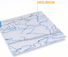 3d view of Kozlovichi