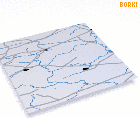 3d view of Borki