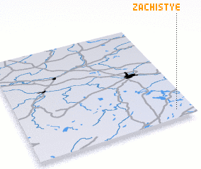 3d view of Zachistʼye