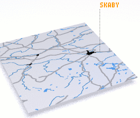 3d view of Skaby