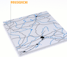 3d view of Prusevichi
