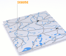 3d view of Šķaune