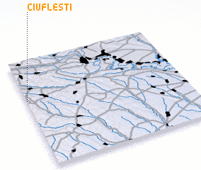 3d view of Ciufleşti