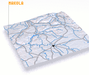 3d view of Makola