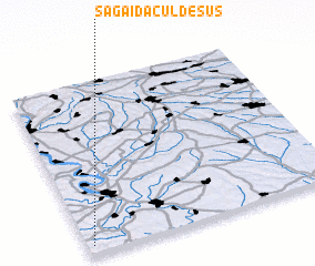 3d view of Sagaidacul de Sus