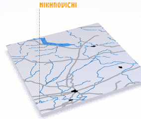 3d view of Mikhnovichi