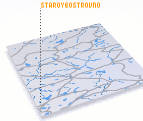 3d view of Staroye Ostrovno