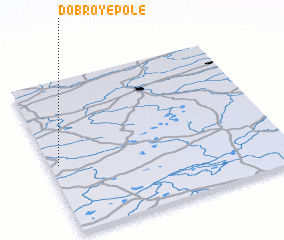 3d view of Dobroye Pole