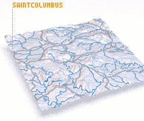 3d view of Saint Columbus