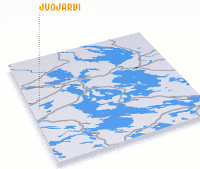 3d view of Juojärvi