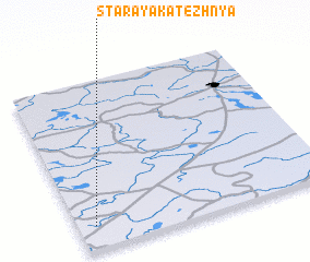 3d view of Staraya Katezhnya