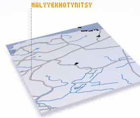 3d view of Malyye Khotynitsy