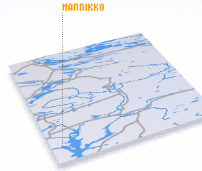 3d view of Männikkö