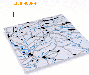 3d view of Lîsaia Gora