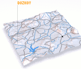 3d view of Düzköy