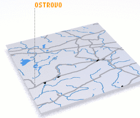 3d view of Ostrovo