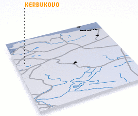 3d view of Kerbukovo