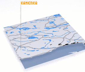 3d view of Kamenka