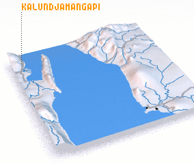 3d view of Kalundja Mangapi