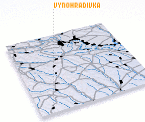 3d view of Vynohradivka