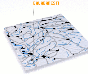 3d view of Bălăbăneşti