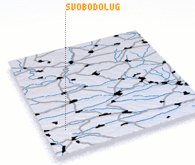 3d view of Svobodo-Lug