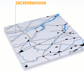 3d view of Shcherbakovka
