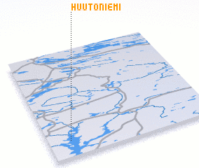 3d view of Huutoniemi