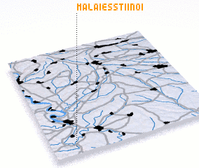 3d view of Mălăieşstii Noi