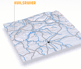 3d view of Kuilsrivier