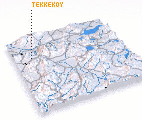 3d view of Tekkeköy