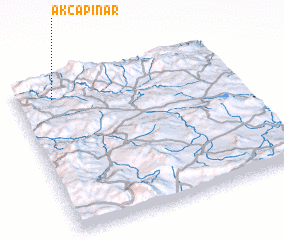 3d view of Akçapınar