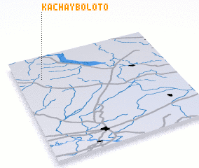 3d view of Kachay Boloto