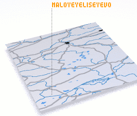 3d view of Maloye Yeliseyevo