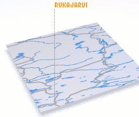 3d view of Rukajärvi