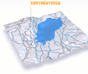 3d view of Kanyabayonga