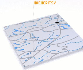 3d view of Kocheritsy