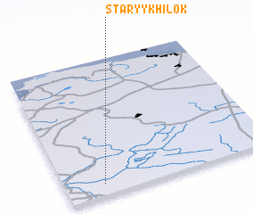 3d view of Staryy Khilok